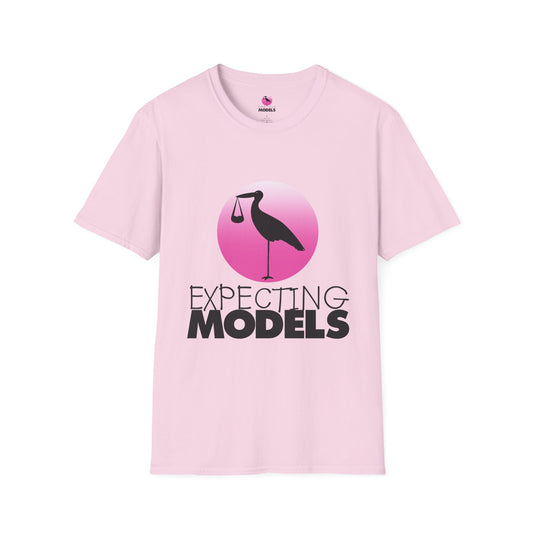 Maternity Gift T-Shirt Expecting Models Stork T-Shirt, Maternity Gift Tee, Baby Shower Shirt