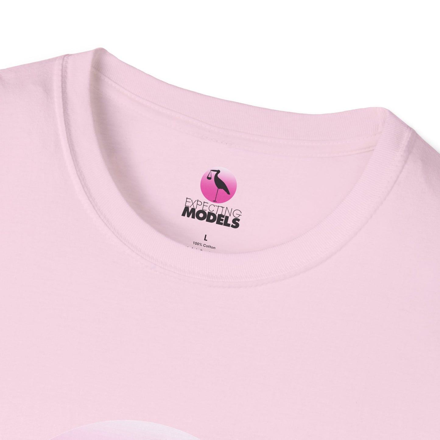 Maternity Gift T-Shirt Expecting Models Stork T-Shirt, Maternity Gift Tee, Baby Shower Shirt