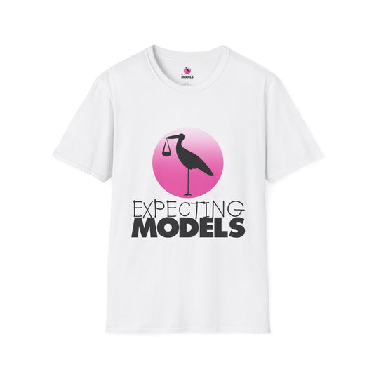 Maternity Gift T-Shirt Expecting Models Stork T-Shirt, Maternity Gift Tee, Baby Shower Shirt
