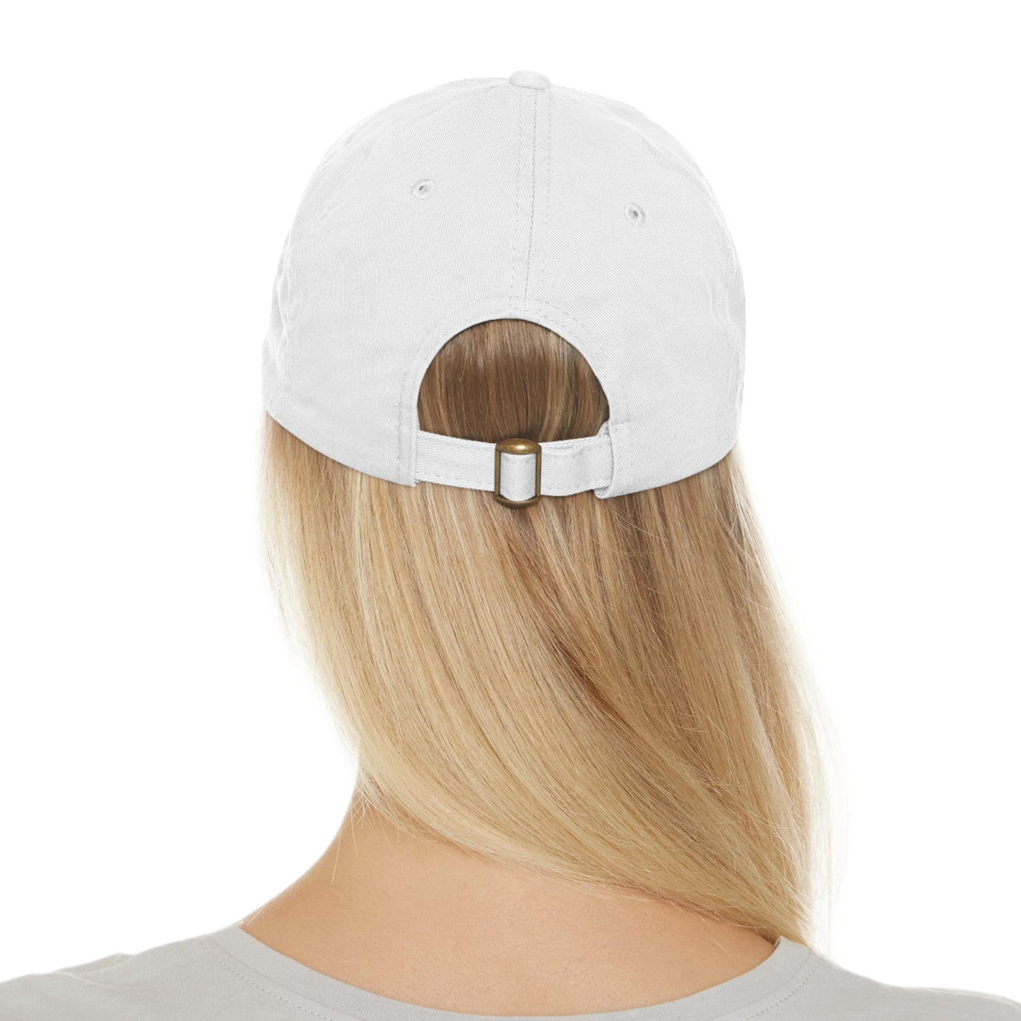 Stylish Dad Hat with Leather Patch for Expecting Models, Trendy Cap, Gift for Expecting Parents, Casual Headwear, Unisex Fashion