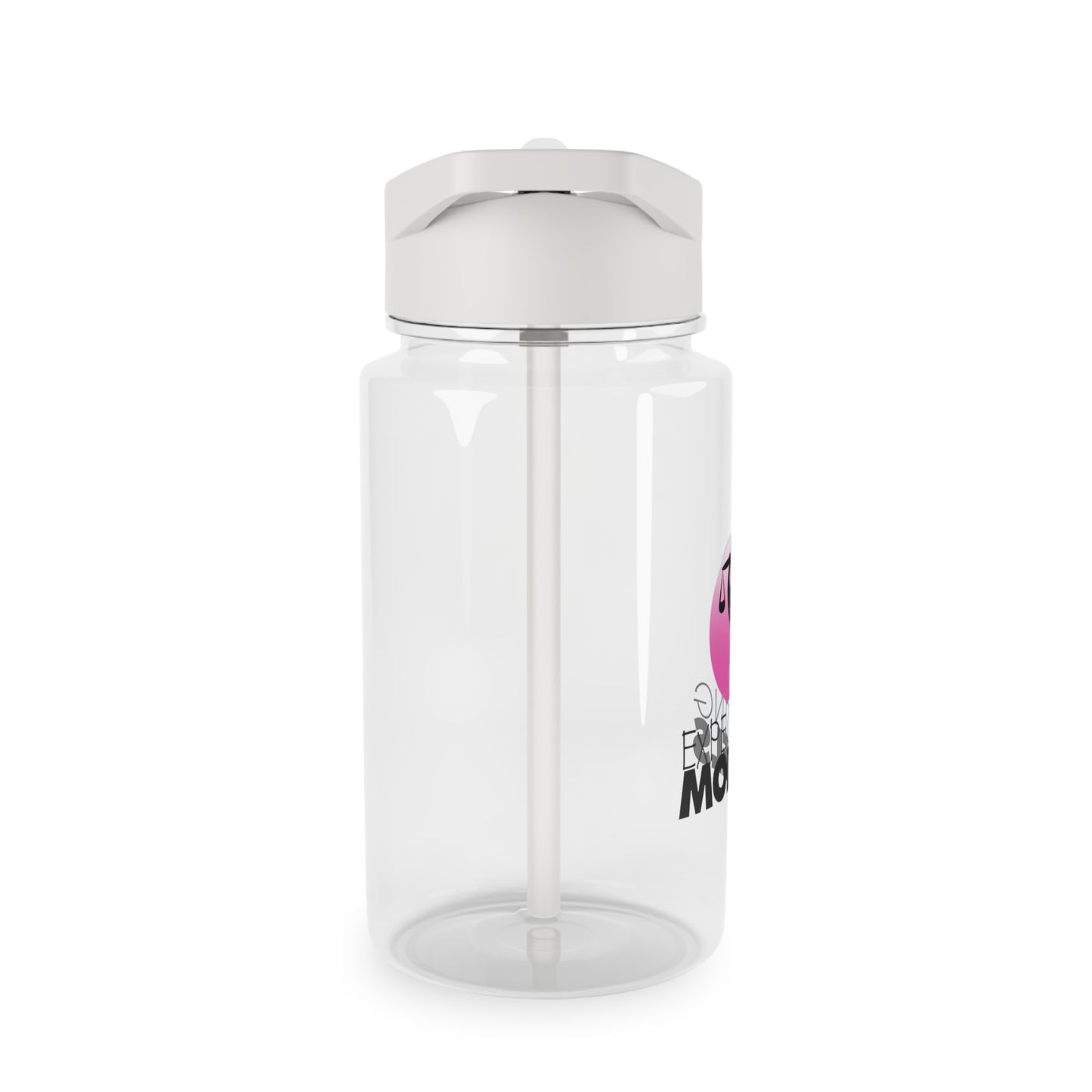 Expecting Models Tritan Water Bottle - Motivational Fitness Hydration, Gym Water Bottle, Unique Gift for Moms, Eco-Friendly Drinkware