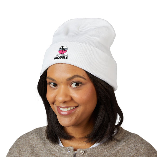 Embroidered Cuffed Beanie for Casual Style, Cozy Winter Accessory, Perfect Gift for Fashion Lovers, Unisex Beanie, Everyday Wear