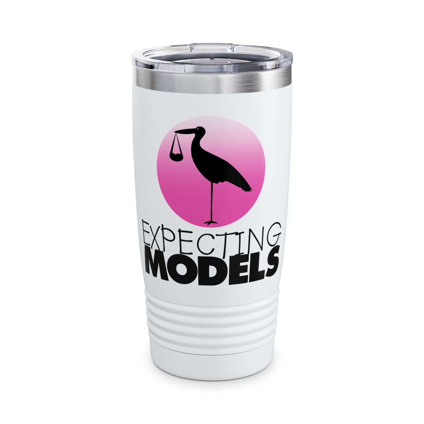 Expecting Models Ringneck Tumbler, 20oz - Unique Baby Shower Gift, Expecting Mothers Gift, Cute Maternity Mug, Ideal for Moms-to-Be, [...]